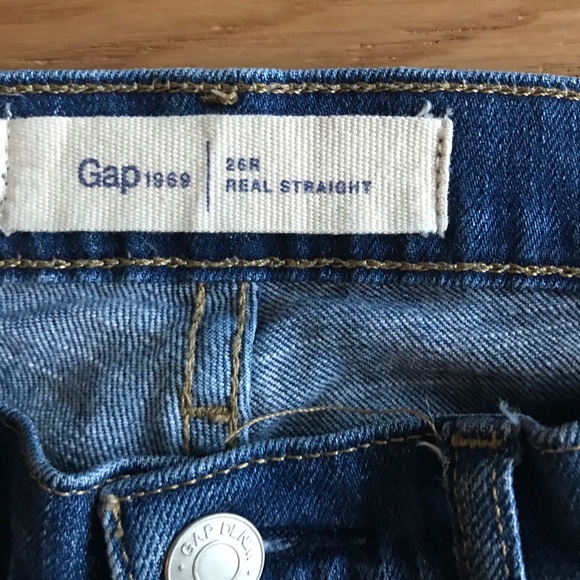 Mid rise straight leg jeans - Picture 4 of 4